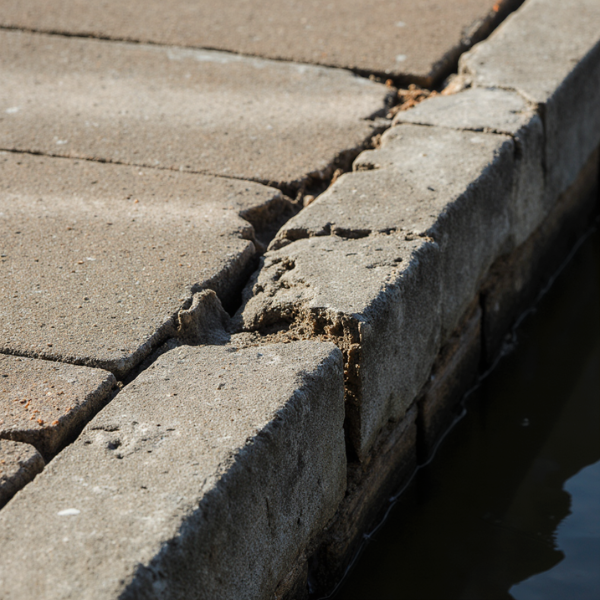 dock breakage 600